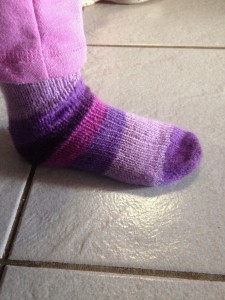 Purple People Eater Socks